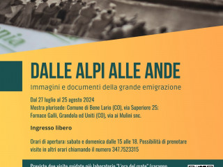 1-locandina mostra Dalle Alpi alle Ande